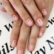 22 Simple Dots Nail Design for Minimalist  #naildesign Nail Design...