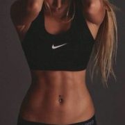 #Fit #Girl #exercise #abs #yoga #gym ...