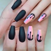 Cool Coffin Tip Nails Designs To Try ★ See more: naildesignsjourna... #nails...