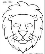 L is for Lion Mask...