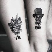 Matching Couple Tattoos Ideas, couple tattoo ideas, couple tattoos, matching cou...