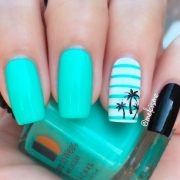 This summer, channel your inner tropical goddess with these tropical nail design...