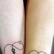 anchor pair tattoo bei benten tattoostudio in chemnitz...
