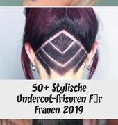 50+ Stylische Undercut-frisuren Für Frauen 2019