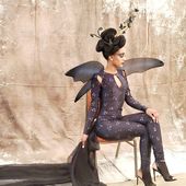 "Black butterfly" This was one of my designs for the shear excellence Beauty and...