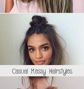 Casual Messy Hairstyles