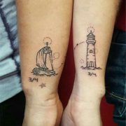 Couple tattoos have a special meaning that connects the loving pair even more #c... pin.2elci.com Best Tattos