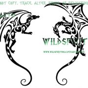 Shoulder Dragon Pair Tattoo by *WildSpiritWolf on deviantART pin.2elci.com Best Tattos