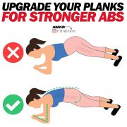 PLANK FOR STRONGER ABS by  
⠀
When you plank, do you actually feel it in your abs? If you can hold a plank for a minute or more, chances are, you need...