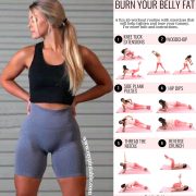 Burn Your Belly Fat - Ab Workout Exercses