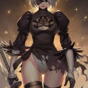 Fanart Warrior Sexy Blade Anime Girl