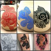 Tattoo pattern to sgraffito on ceramic    ...
